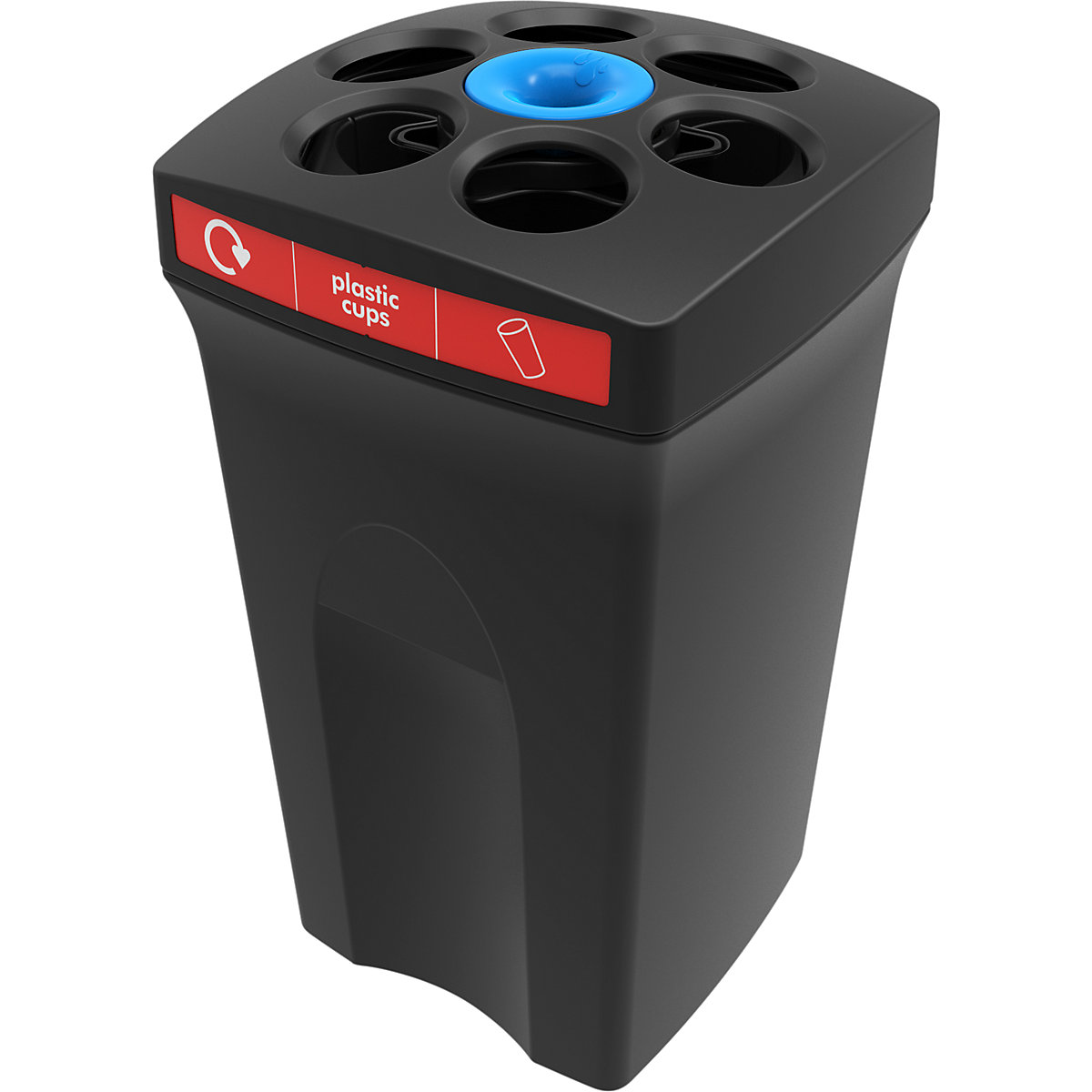 Bechersammler EnviroCup, für Plastikbecher, mit roter Kennzeichnung-0