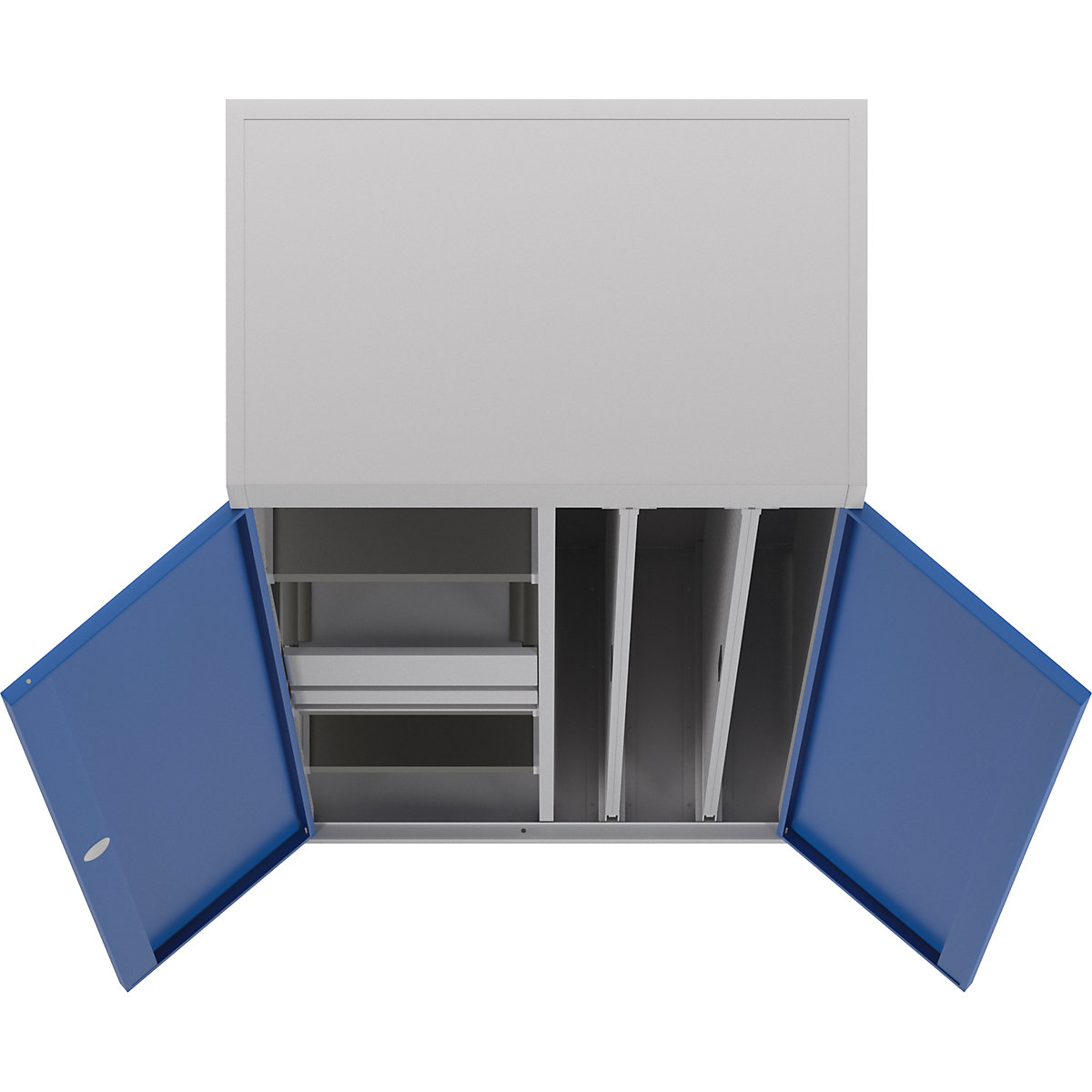 Függőlegesen kihúzható szekrény – eurokraft pro (Termék képe 3)-2