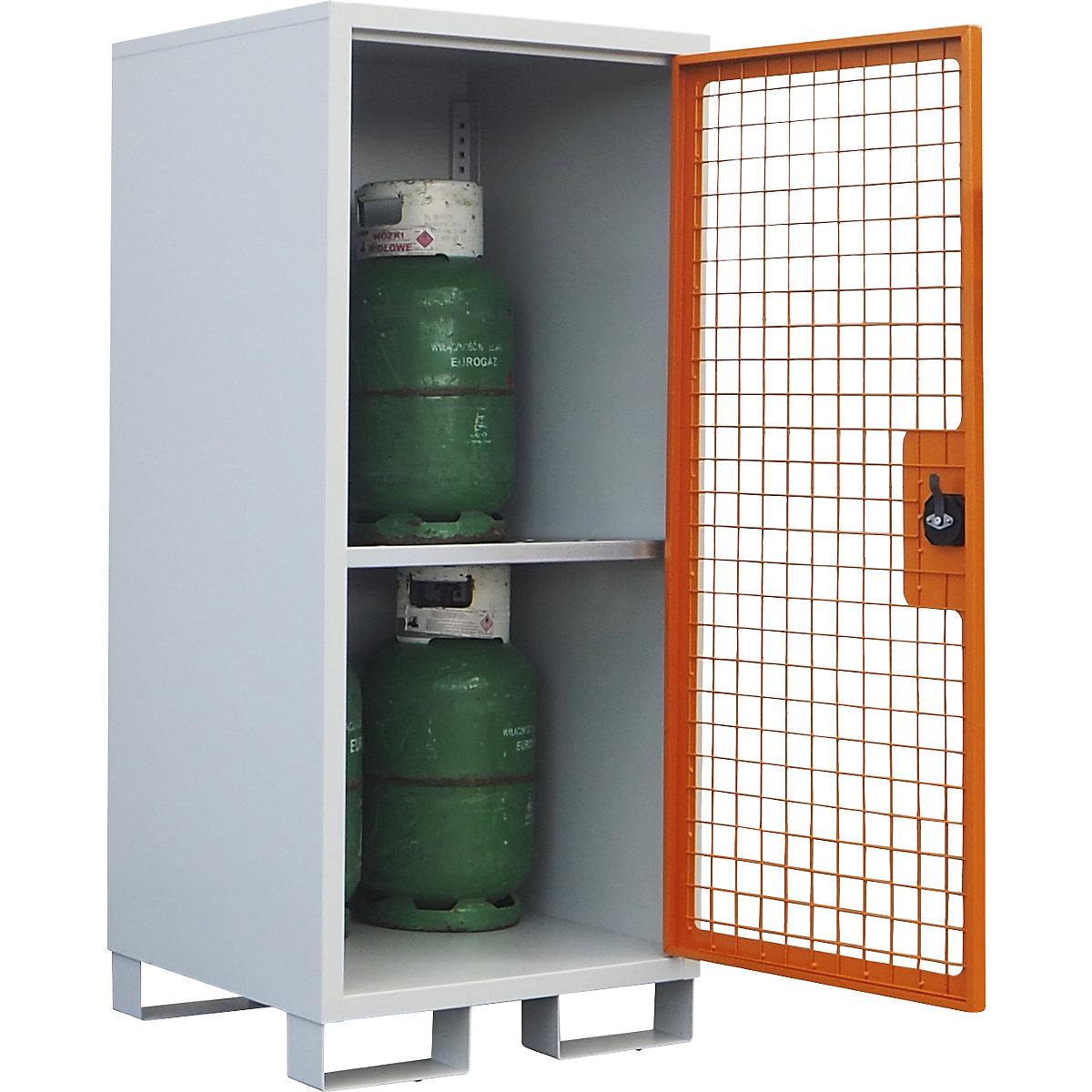 Gázpalacktároló szekrény – eurokraft basic (Termék képe 4)-3