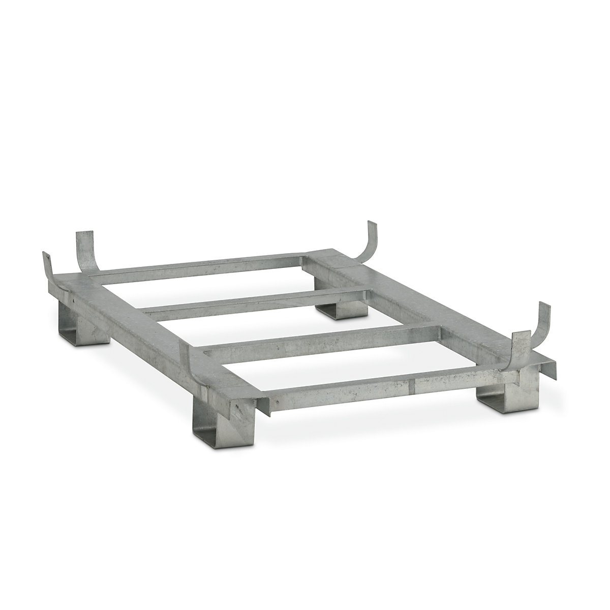 Cadru cu picioare din oțel – CEMO, zincat, pentru lung. x lăț. 1620 x 1190 mm, capacitate 1100 litri-0