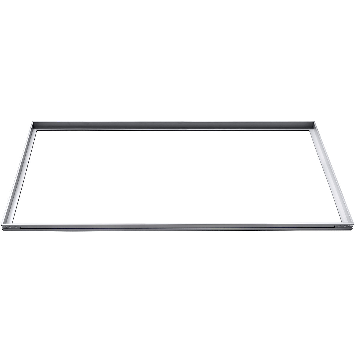 Cadru de montaj din aluminiu – Miltex, pentru covoraș cu profiluri din aluminiu, pentru lung. x lăț. 1185 x 785 mm-0
