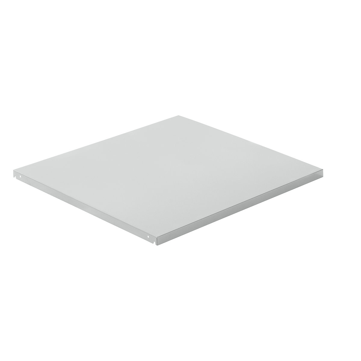 Poliță superioară din tablă de oțel – LISTA, lăț. x ad. 1290 x 1260 mm, sarcină maximă poliță 100 kg, gri deschis-0