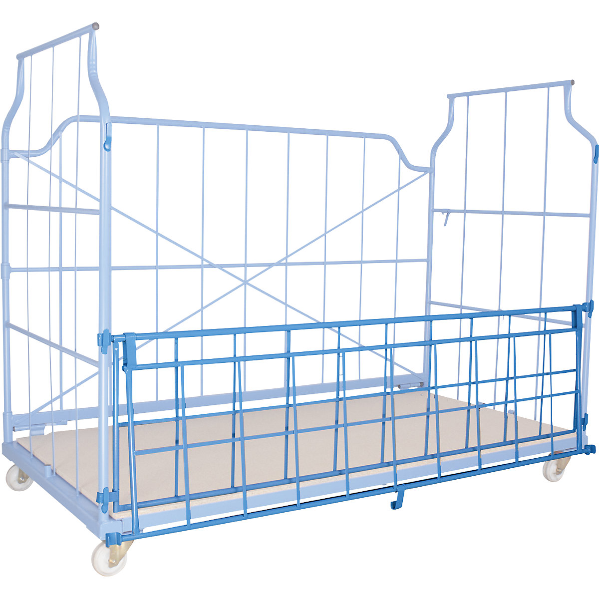 Ușă frontală, rabatabilă pe jumătate – eurokraft pro (Imagine produs 2)-1