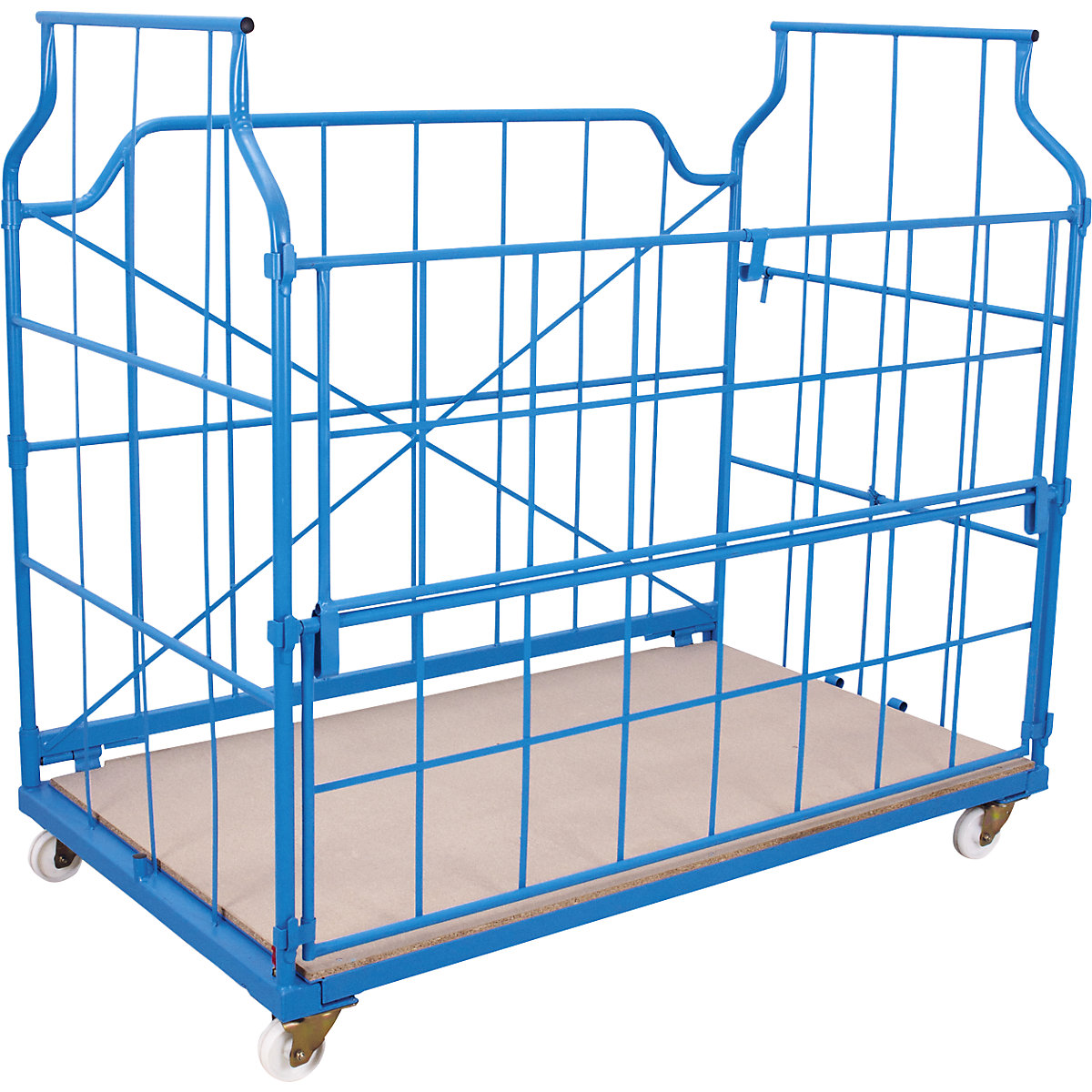 Ușă frontală, rabatabilă pe jumătate – eurokraft pro (Imagine produs 2)-1