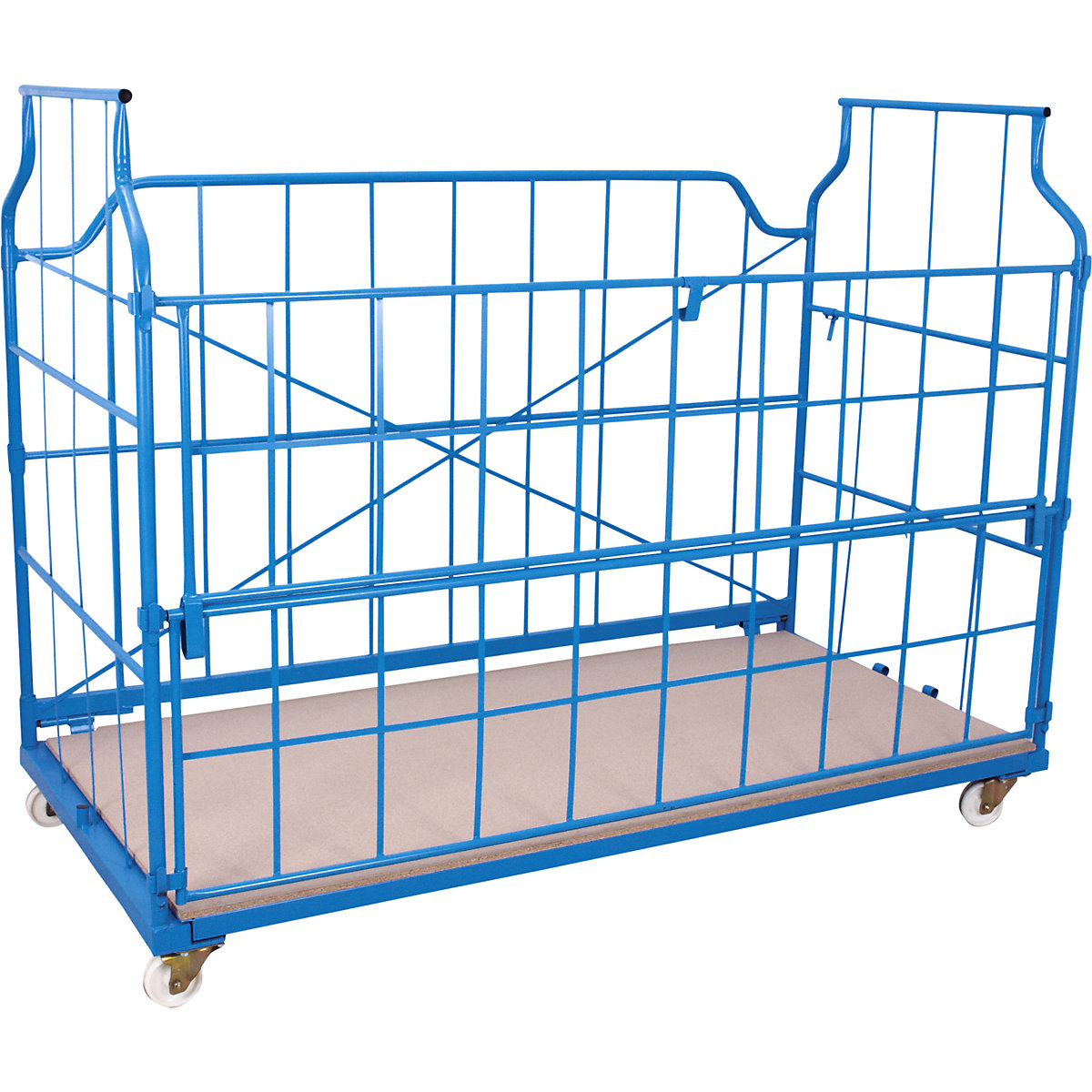 Ușă frontală, rabatabilă pe jumătate – eurokraft pro (Imagine produs 2)-1
