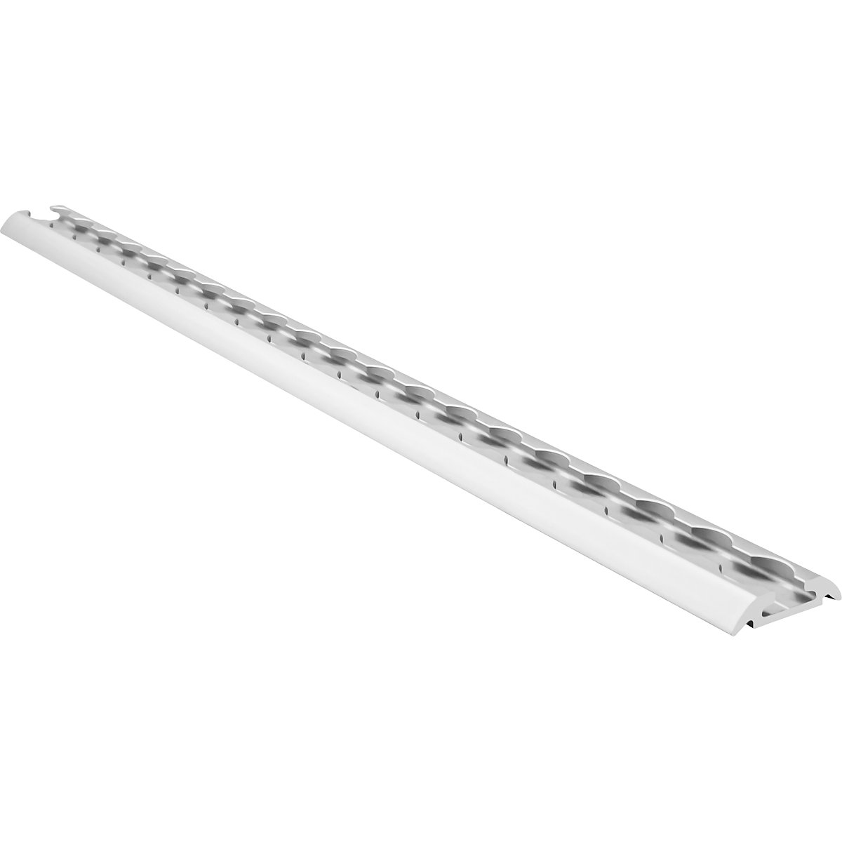 Șină tip Airline 2042, lung. x lăț. x î. 1000 x 42 x 9,5 mm, amb. 2 buc., argintie-0