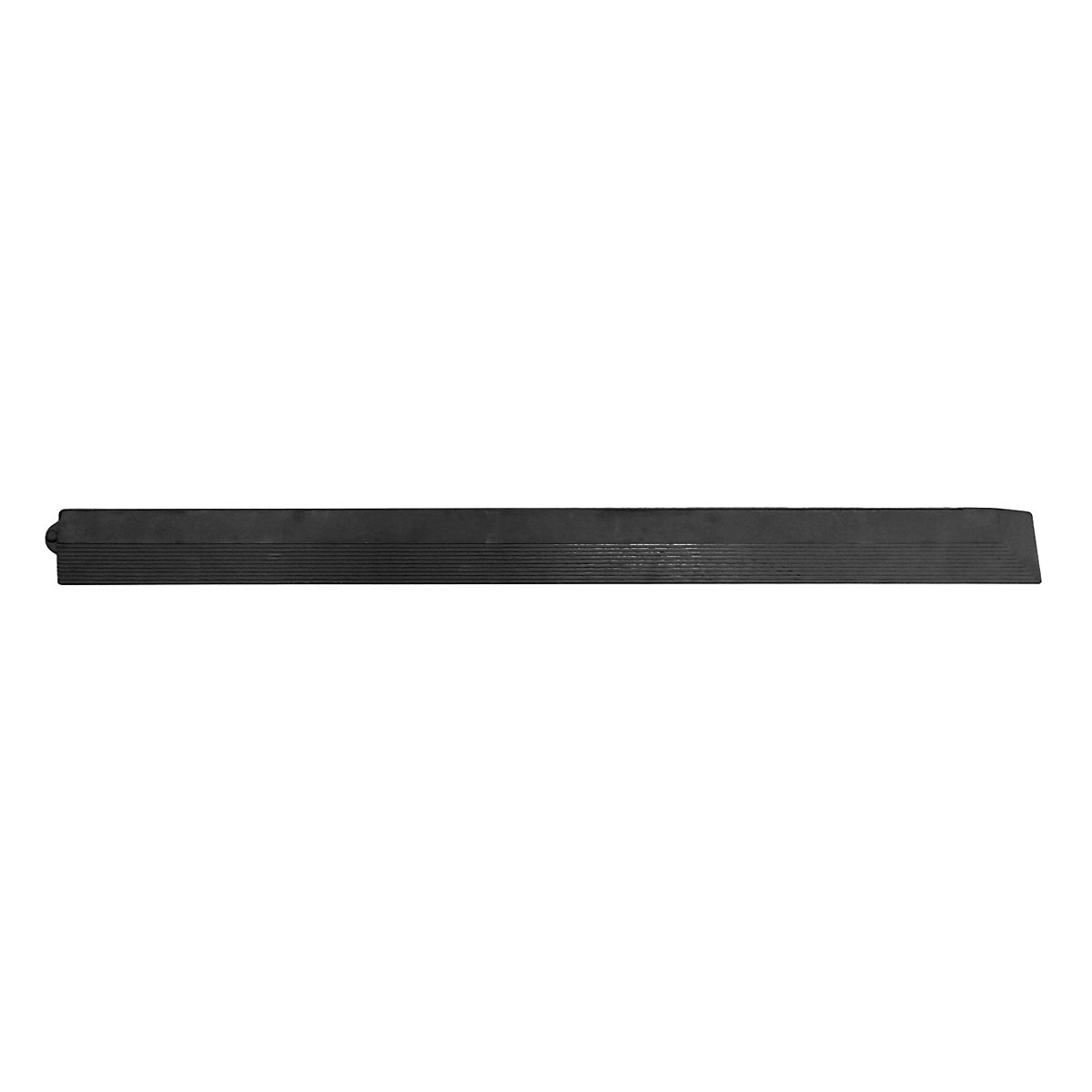 Șipcă de margine NBR – Miltex, lung. x lăț. x î. 965 x 65 x 17 mm, negru, inclusiv colț, feminin-0