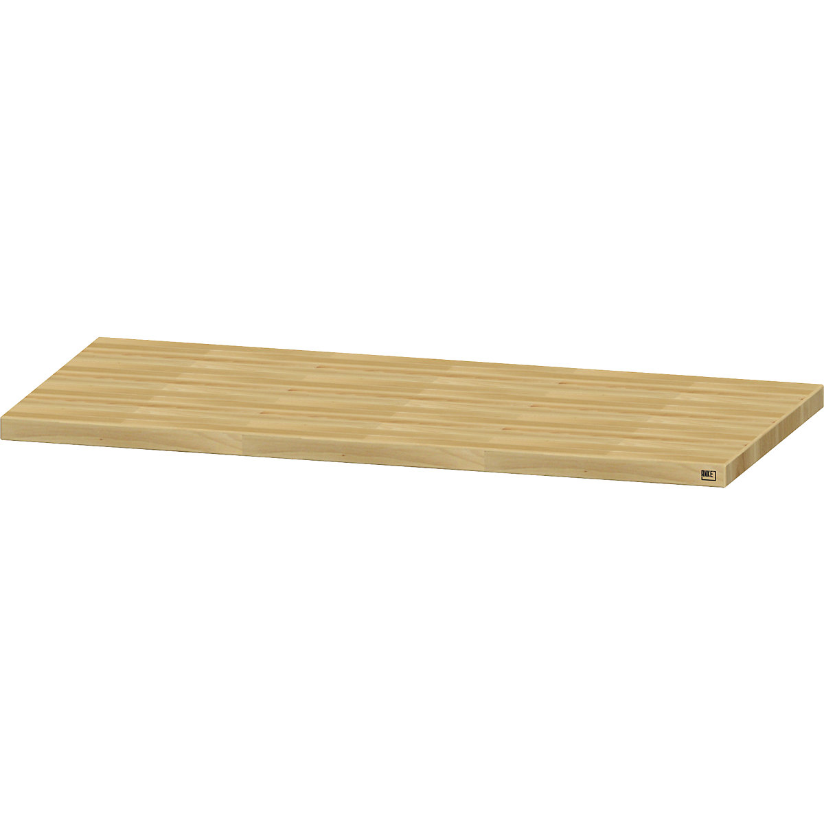 Blat pentru banc de lucru – ANKE, blat din lemn masiv de fag european, lățime 1500 mm, grosime 50 mm-0