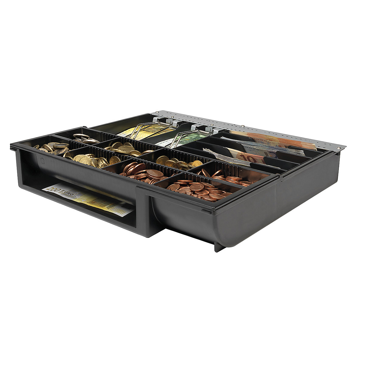 Inserție pentru sertar de bani – Safescan, SAFESCAN 4141T1, 6 compartimente pentru bancnote-0