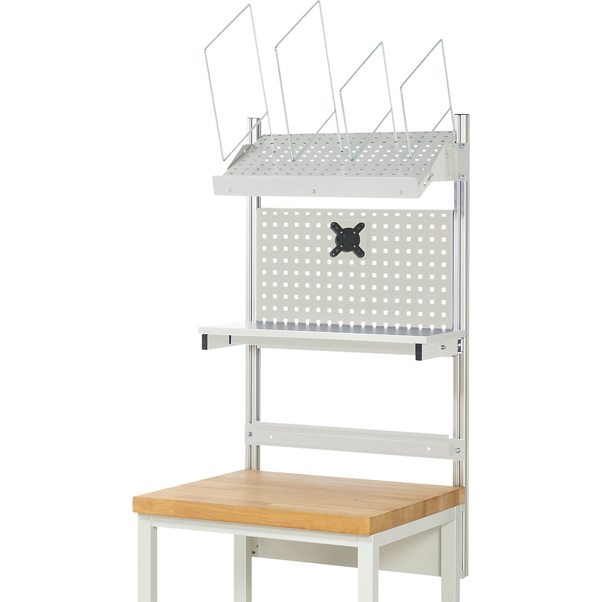 Set complet de structură modulară 3 – RAU, pentru banc de lucru, lățime 750 mm-0