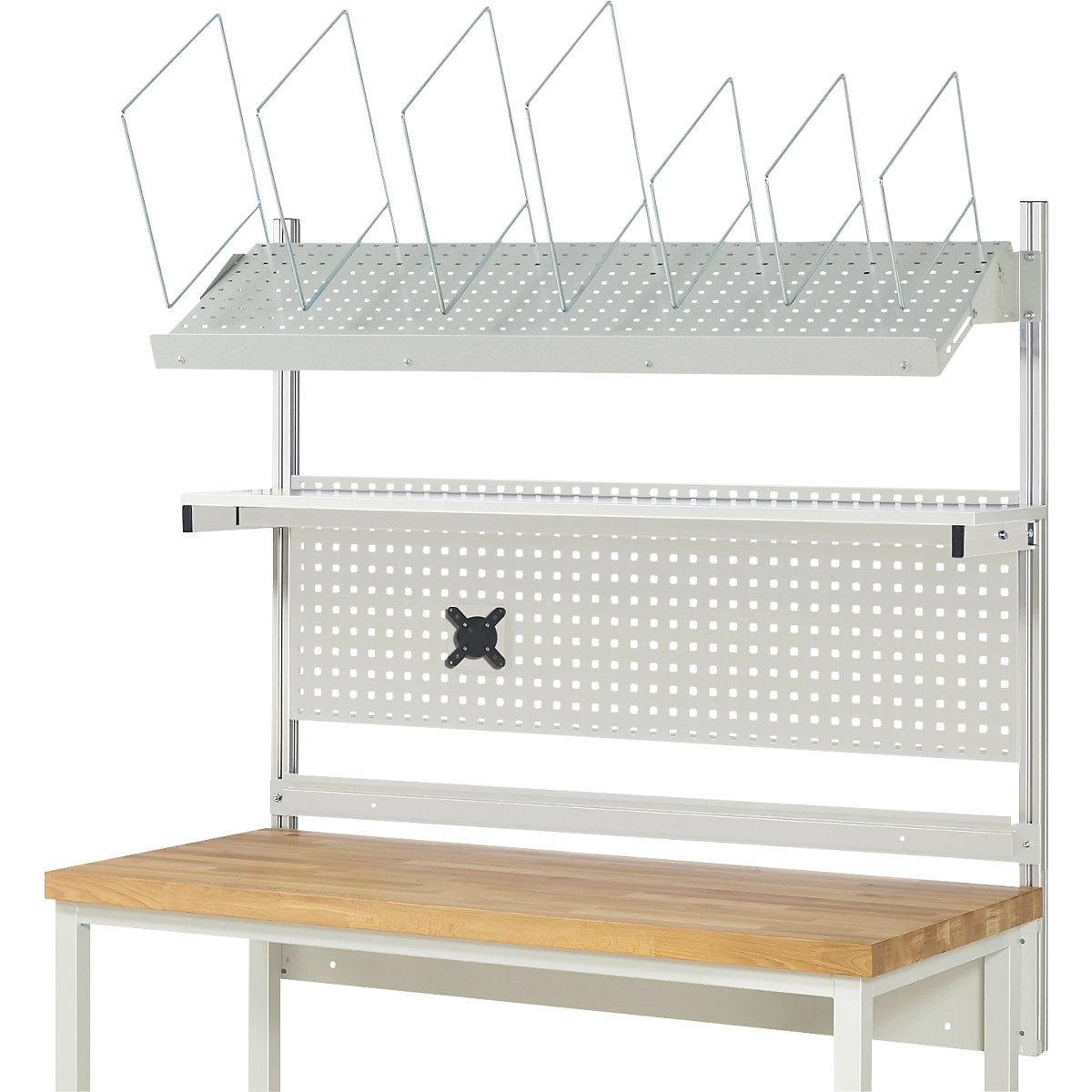 Set complet de structură modulară 3 – RAU, pentru banc de lucru, lățime 1500 mm-0