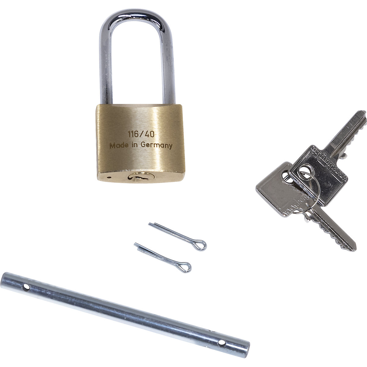 Set de blocare cu lacăt – FALCON, fixează capacul pe IBC, pentru pâlnie XL pentru IBC-0