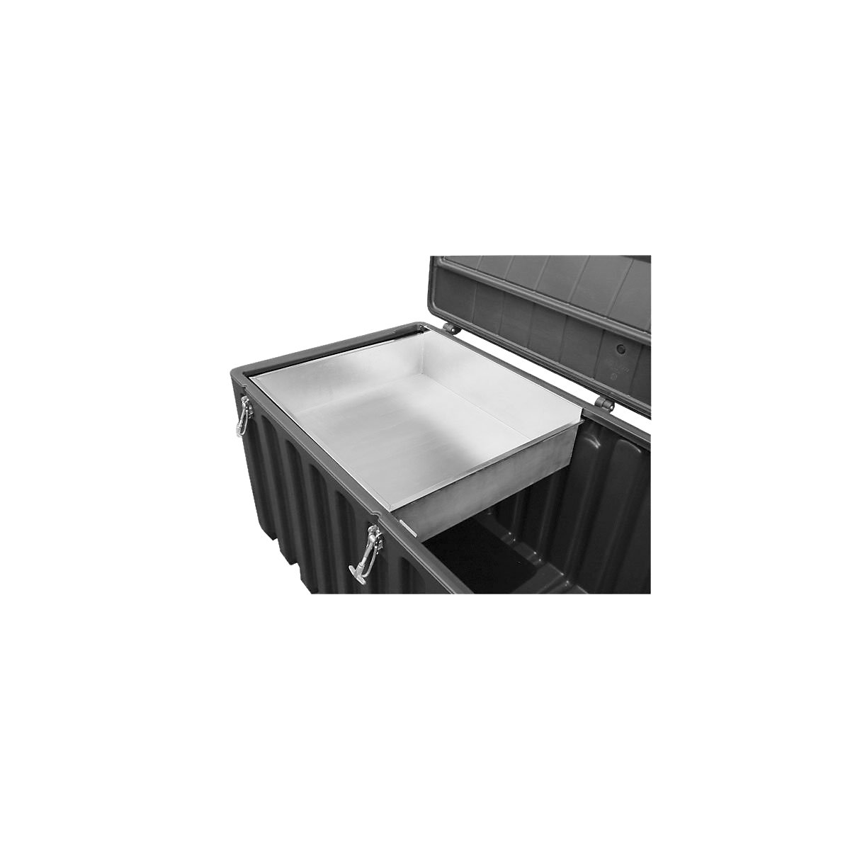 CEMO – Tăviță de depozitare, din metal, pentru cutie de 750 l