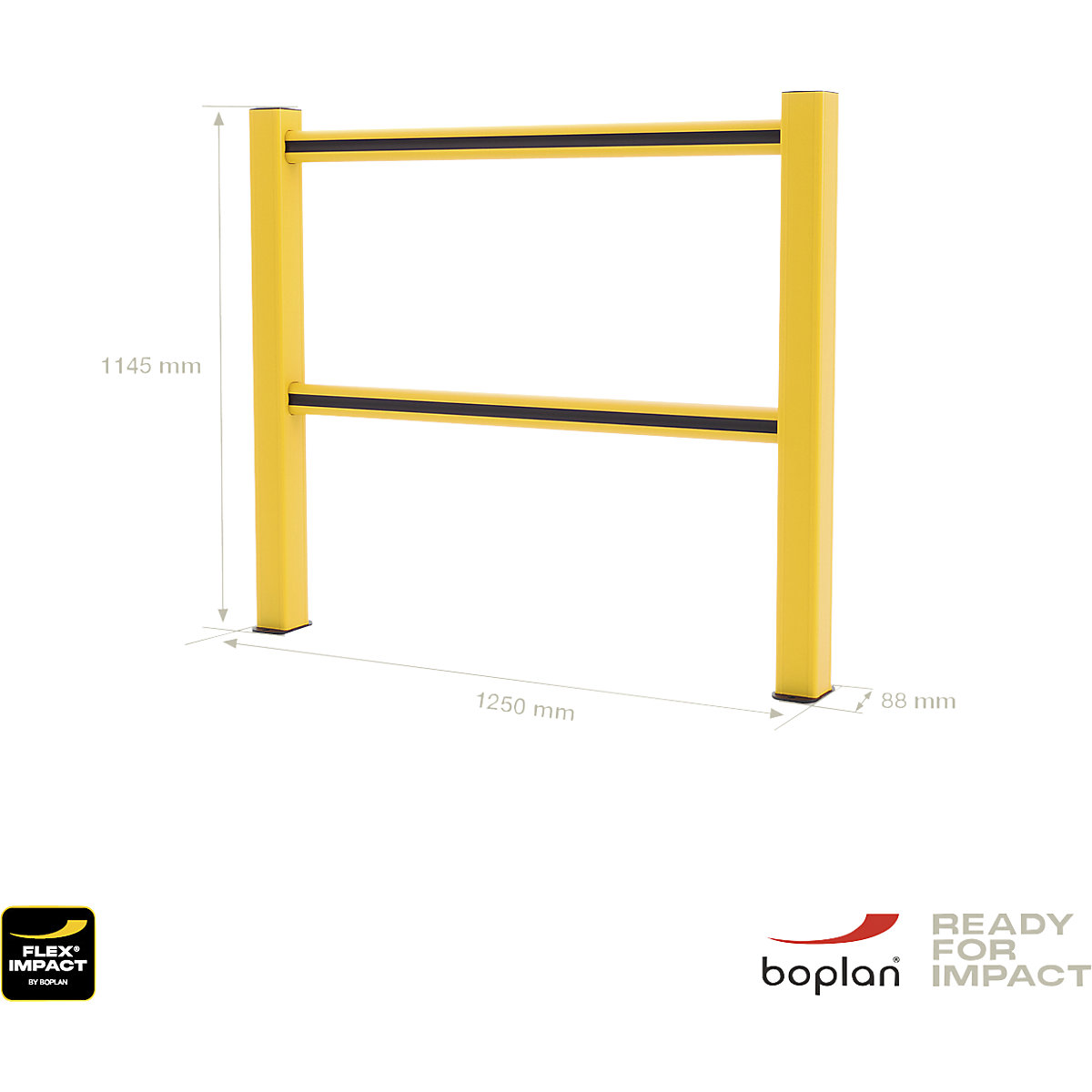 Barandilla de protección Flex Impact® HD Light – Boplan (Imagen del producto 3)-2