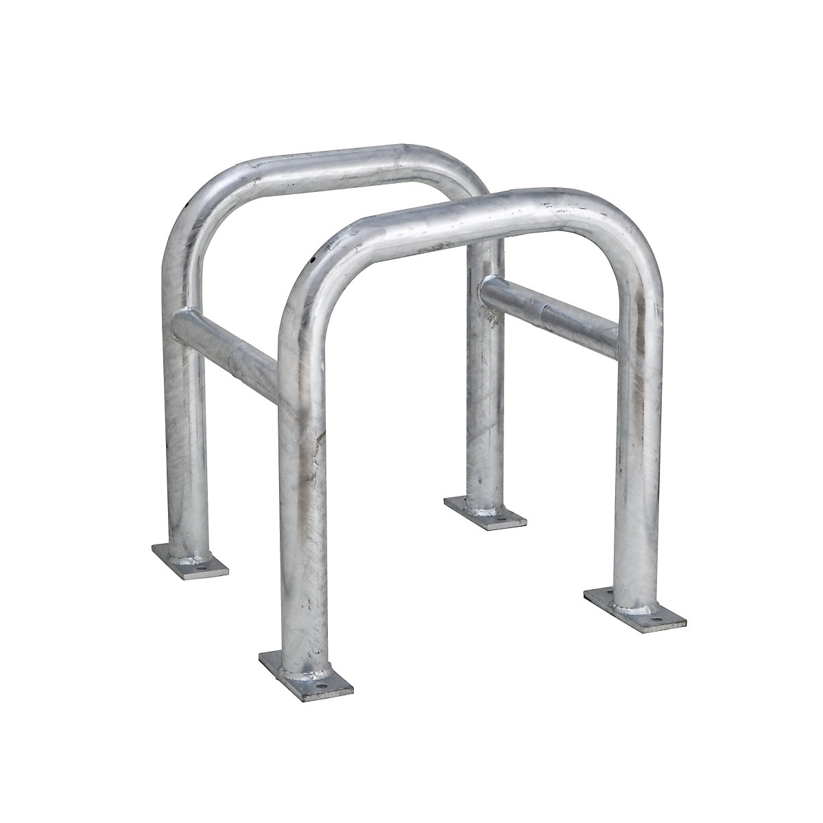Parachoques para postes, galvanizado, H x A x P 600 x 520 x 520 mm-0