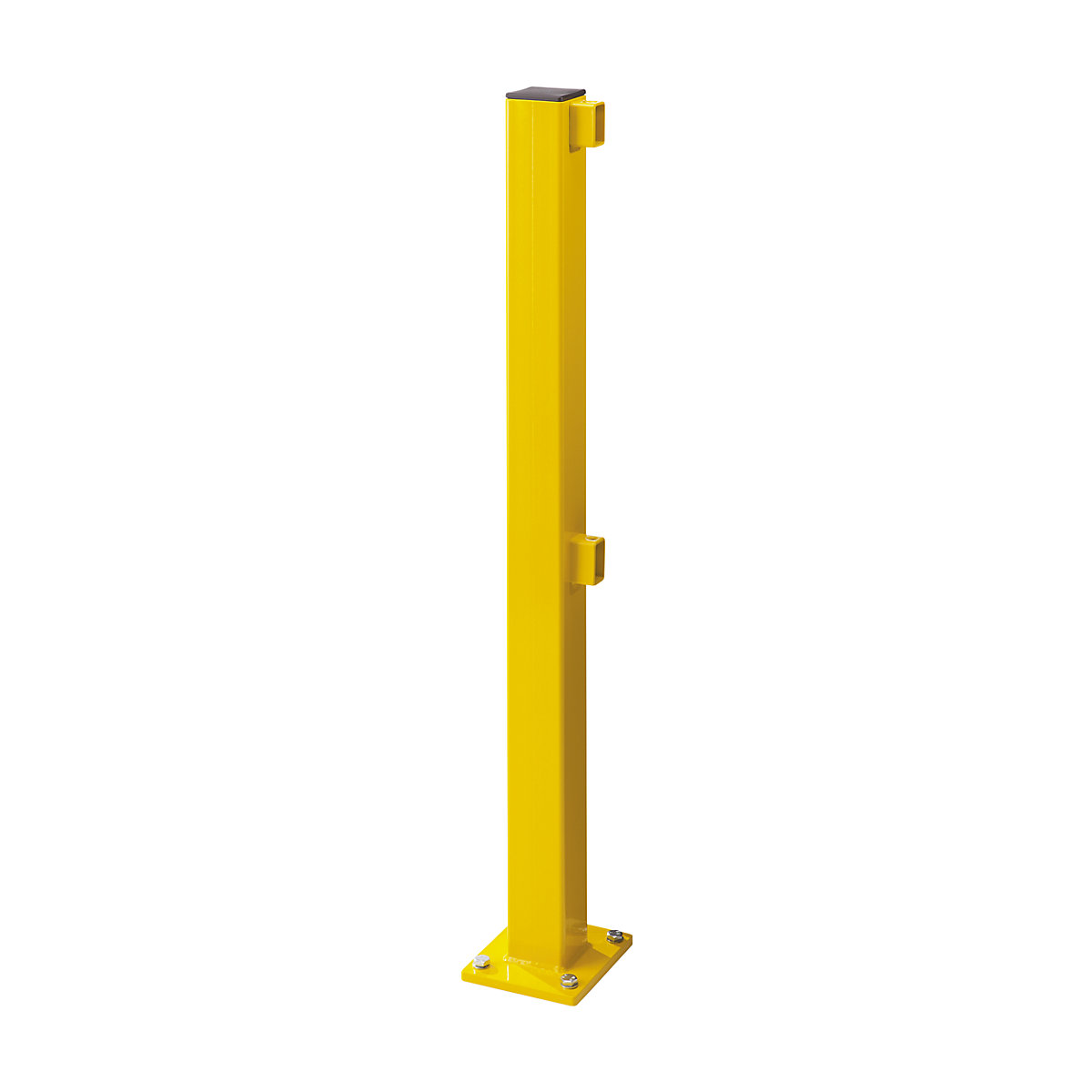 Poste para barandillas de seguridad S-Line, para interiores, poste final-0