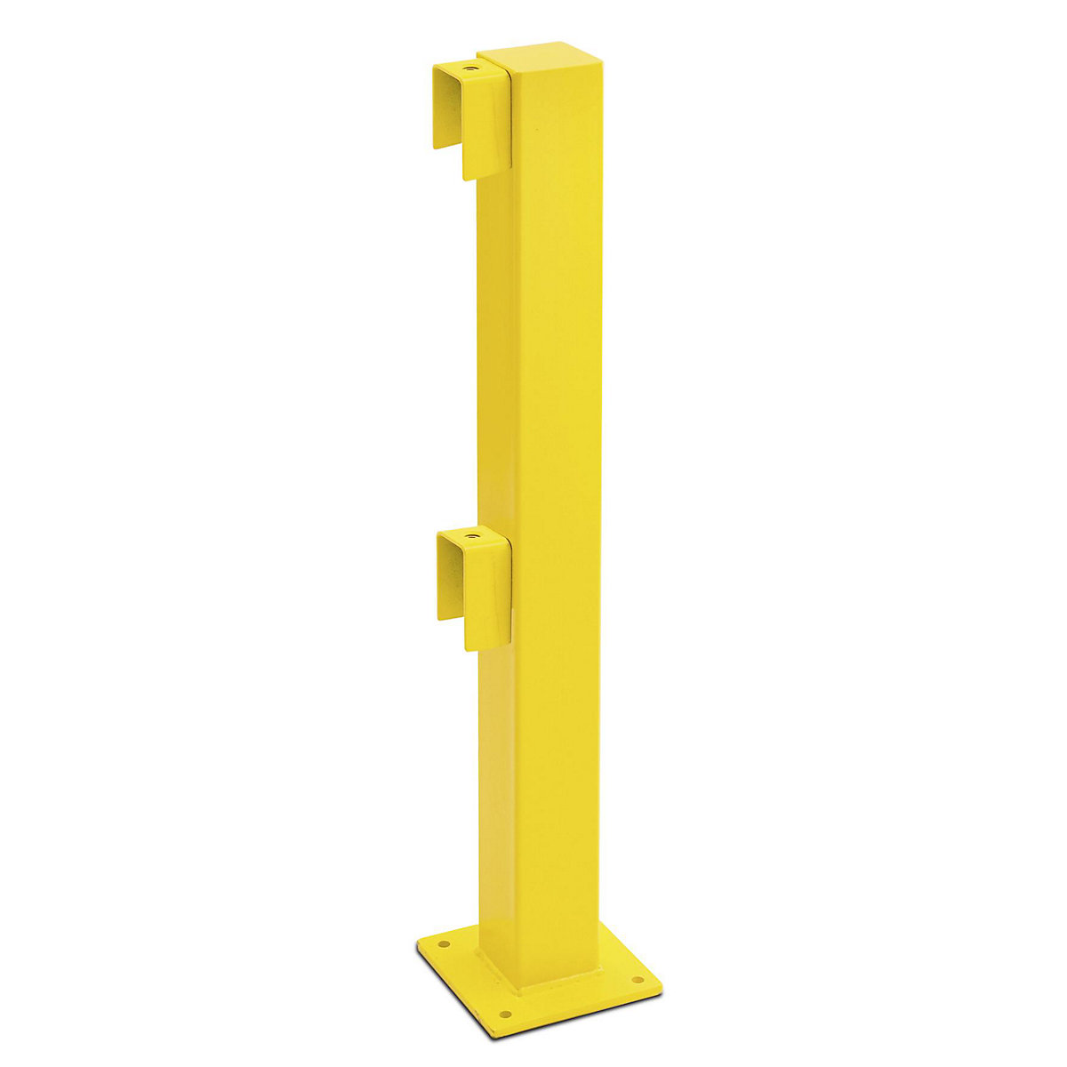 Poste para barandillas de seguridad XL-Line, para interiores, altura 1000 mm, poste de los extremos-0