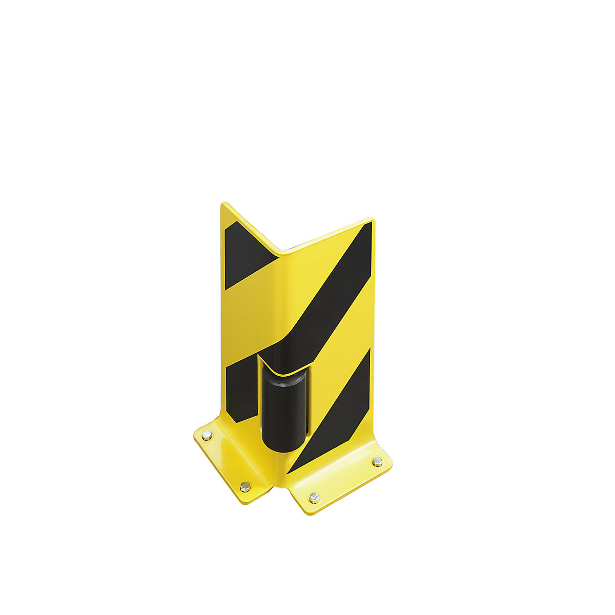 Protección antichoque con rodillos guía, perfil en L, H x A x P 400 x 160 x 160 mm, grosor de pared 6 mm-0