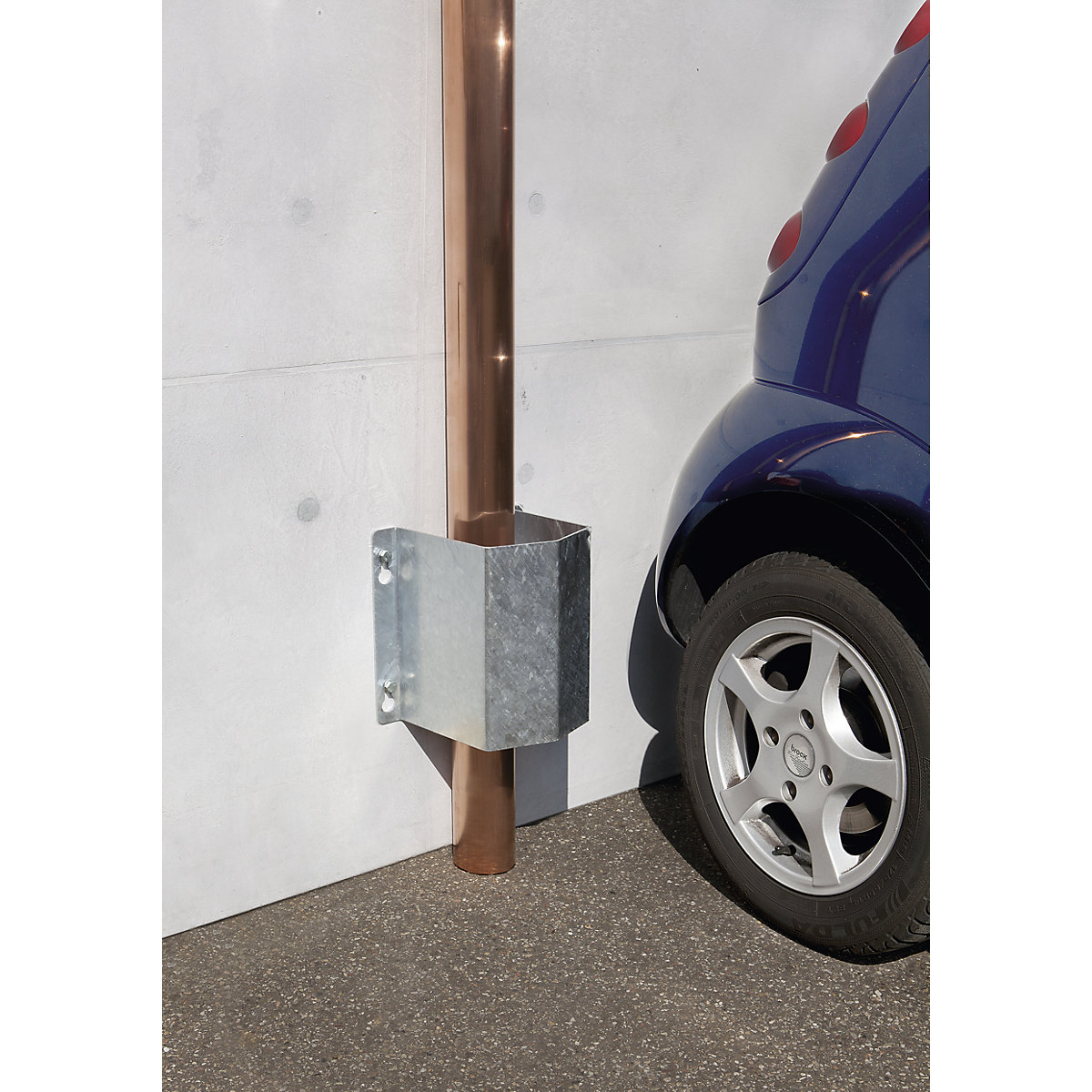 Protección antichoque, para exteriores, H x A x P 300 x 292 x 230 mm-0