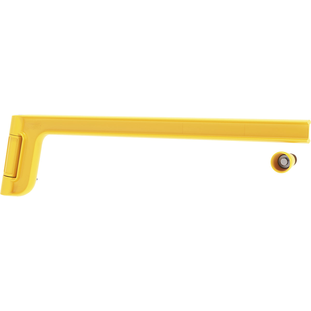 Puerta de seguridad industrial, 100% reciclable – Boplan, SINGLE AXES GATE, L x A x H 1024 x 295 x 60 mm-0