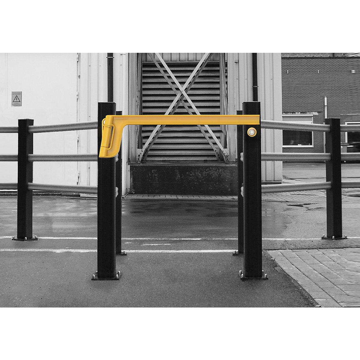 Puerta de seguridad industrial, 100% reciclable – Boplan (Imagen del producto 2)-1