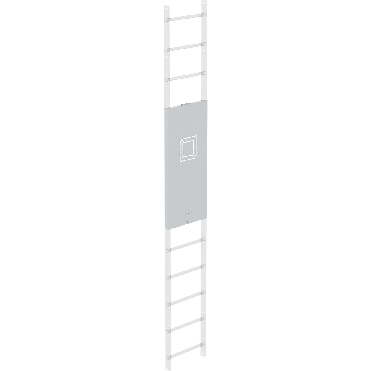 Seguro de acceso, enganchable – MUNK, aluminio, altura 1190 mm-0