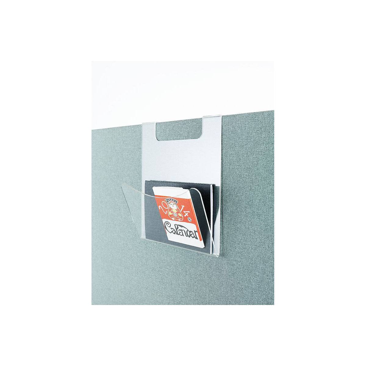 Portadocumentos para pared separadora acústica