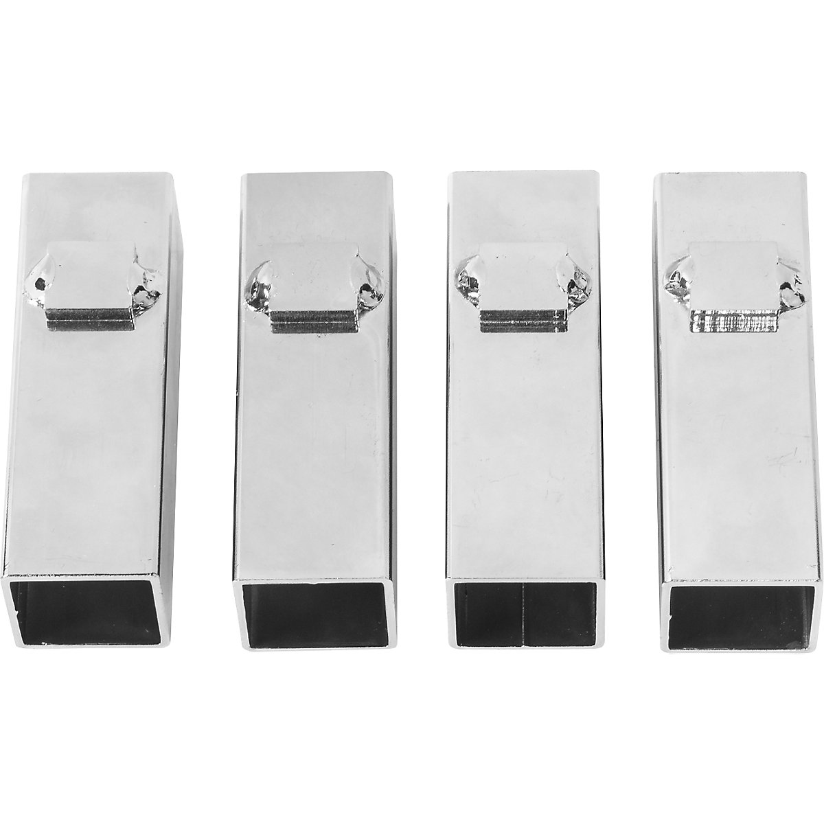 Support pour palettes – Kongamek, pour châssis roulants, L x l x h 105 x 35 x 40 mm-0