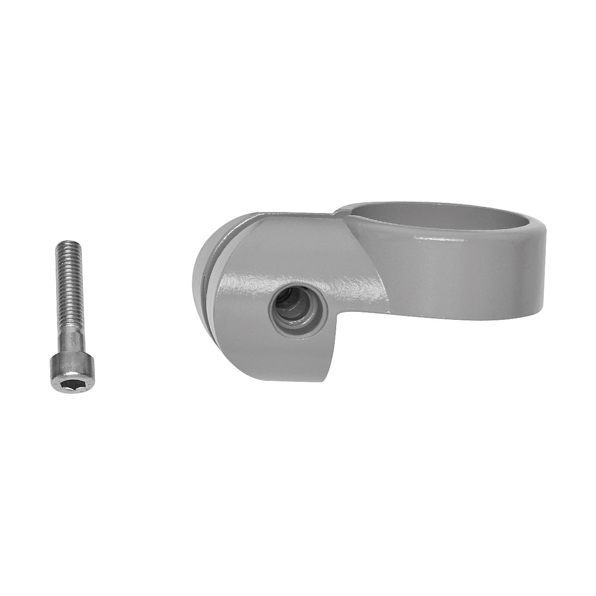 Collier pour chaînes, pour barrières modulaires, gris-0