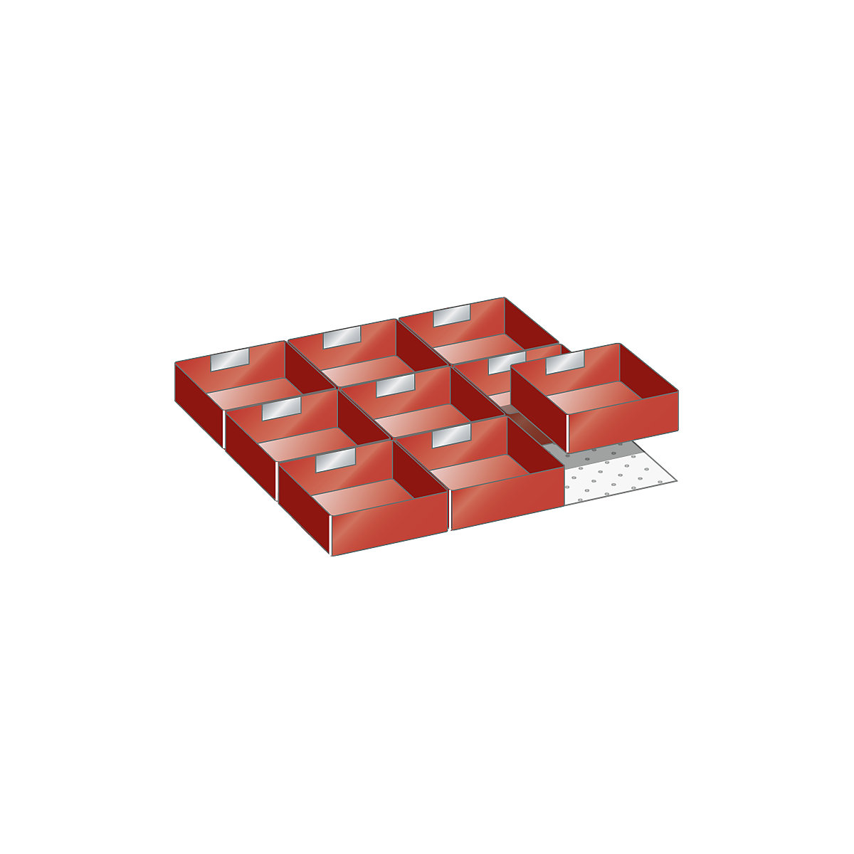 Kit de compartimentation pour tiroirs – LISTA