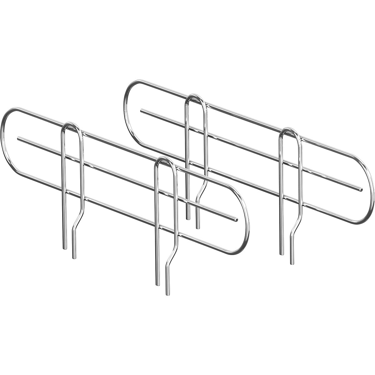 Butées d'extrémité, lot de 2, pour profondeur 460 mm-0