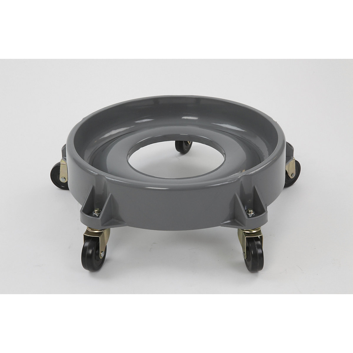 Plateau roulant pour poubelle de 126 l