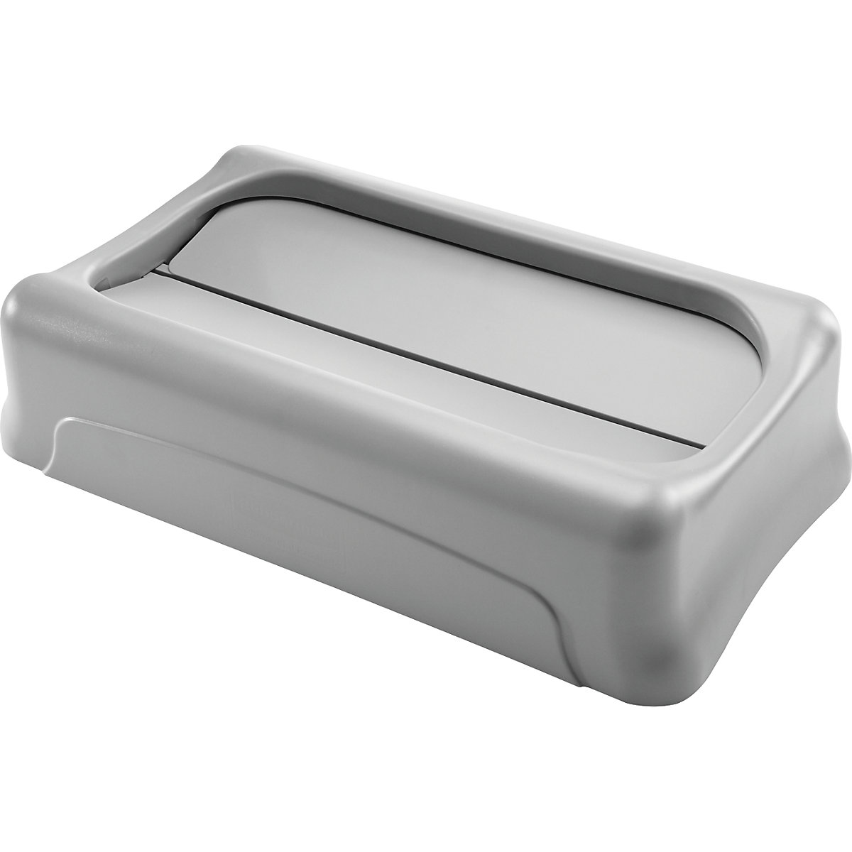 Coperchio SLIM JIM® per contenitori da 60 e 87 l – Rubbermaid, coperchio basculante, grigio-0