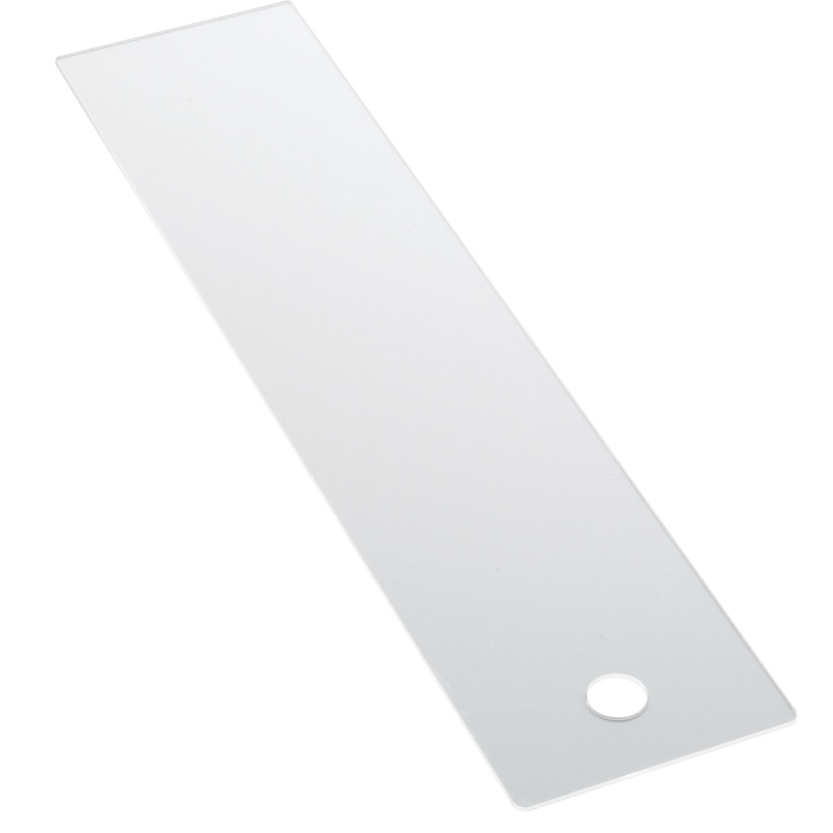 Coperchio antipolvere per cassettine per scaffali – mauser, trasparente, per lungh. x largh. 500 x 117 mm, conf. da 10 pz.-0