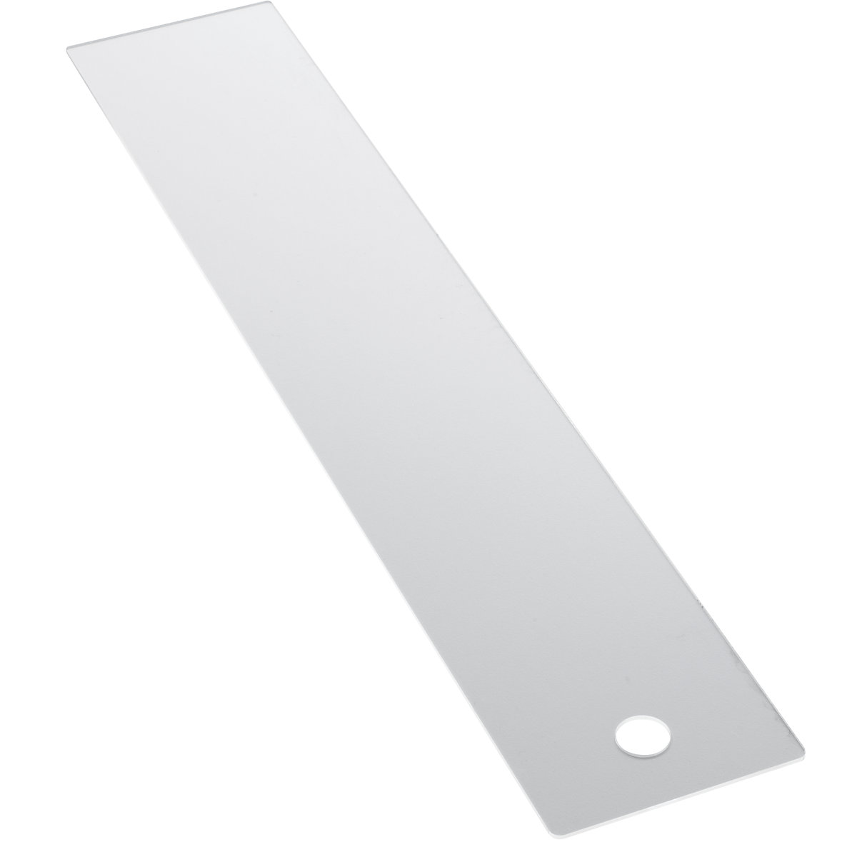 Coperchio antipolvere per cassettine per scaffali – mauser, trasparente, per lungh. x largh. 600 x 117 mm, conf. da 10 pz.-0
