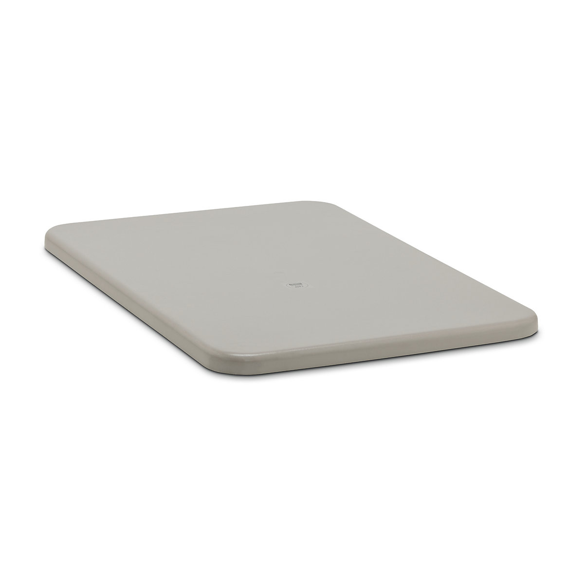 Coperchio piatto – CEMO, lungh. x largh. x alt. 1200 x 800 x 40 mm, grigio-0
