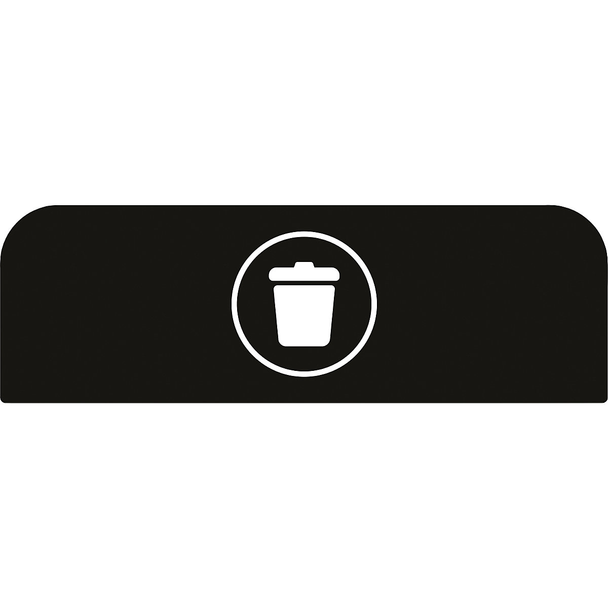 Pittogramma Configure™ – Rubbermaid, per contenitori da 87 litri, nero-0