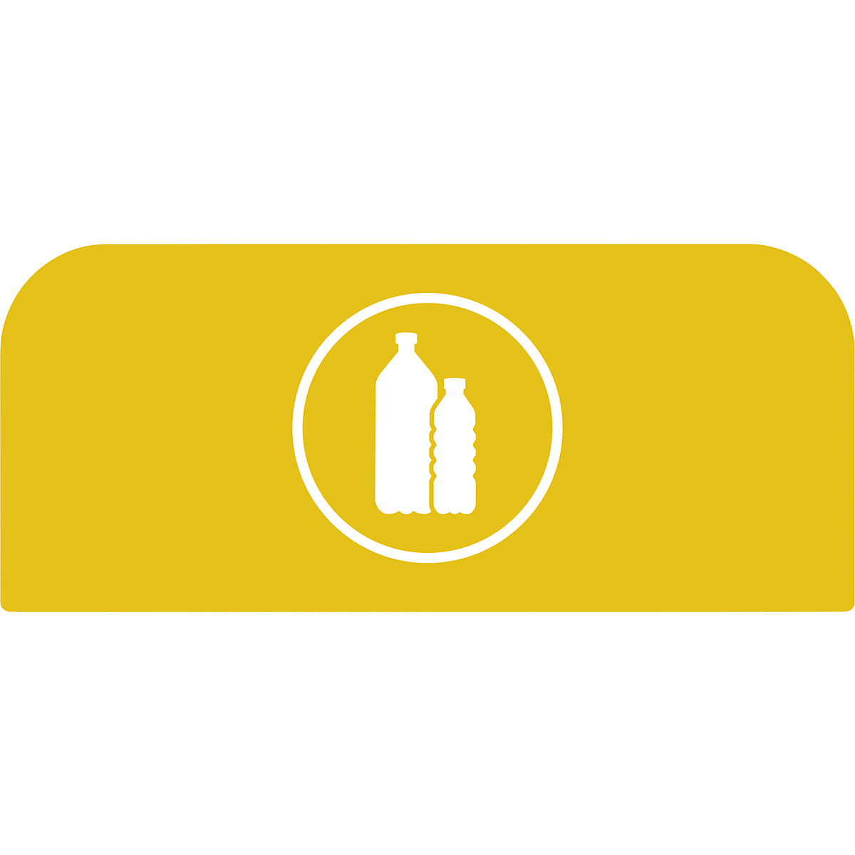 Pittogramma Configure™ – Rubbermaid, per contenitori da 87 litri, giallo-0