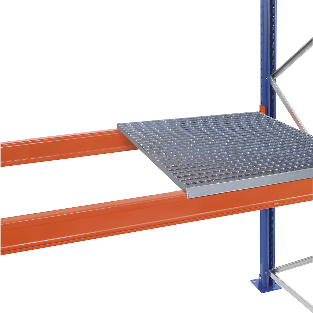 Ripiano a griglia, da appoggiare – SCHULTE, per traverse lunghe 1350 mm, per scaffale profondo 800 mm-0