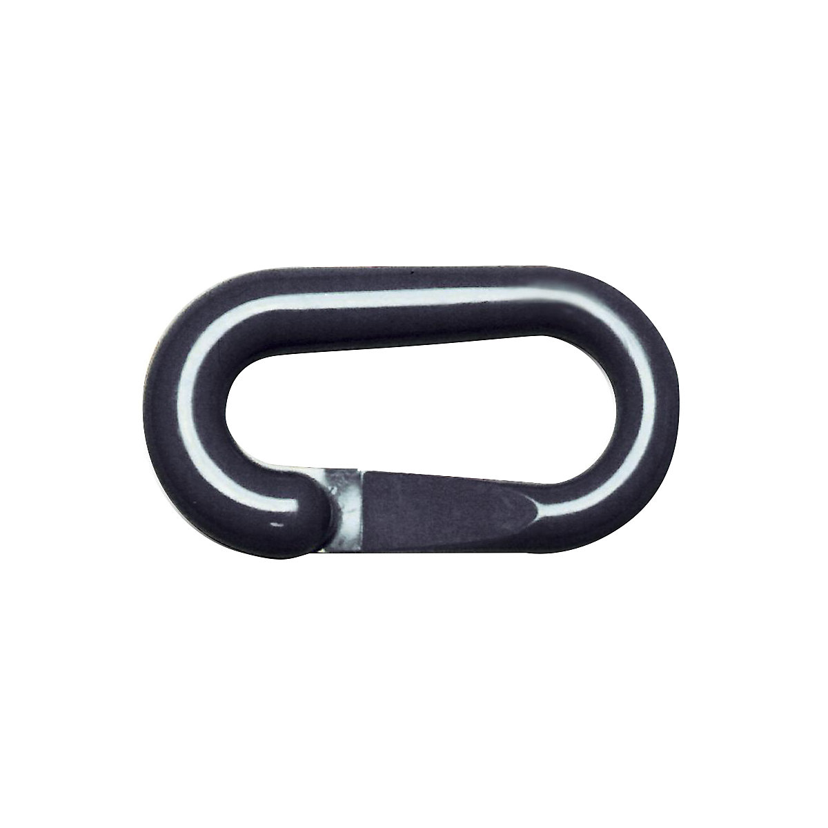 Anello di collegamento, per catena in PE, conf. da 10 pz., nero-0