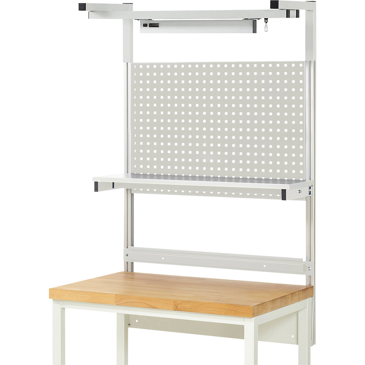 Set completo per sovrastruttura modulare 4 – RAU, per banco da lavoro, larghezza 1000 mm-0