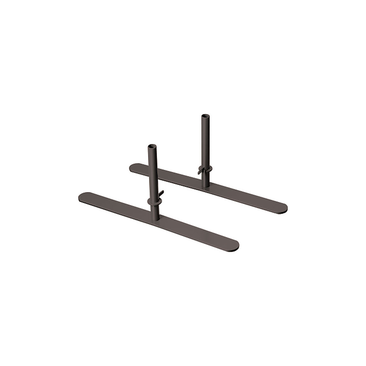 Set di montaggio per divisori fonoassorbenti Softline