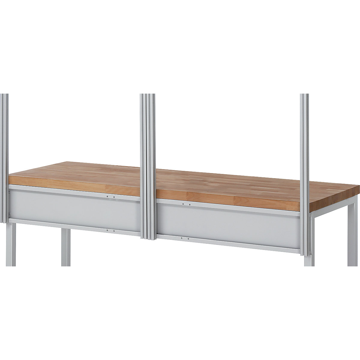 Set di montanti modulari – RAU, 4 montanti modulari, per banco da lavoro largo 2000 mm-0