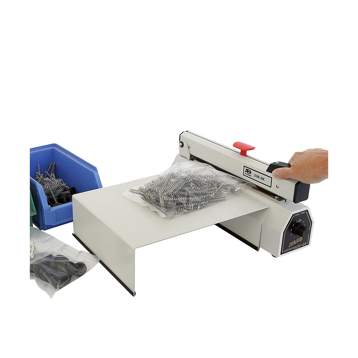 Piano d'appoggio, per saldatrice per pellicola SEALKID, con saldatura 621 mm-0