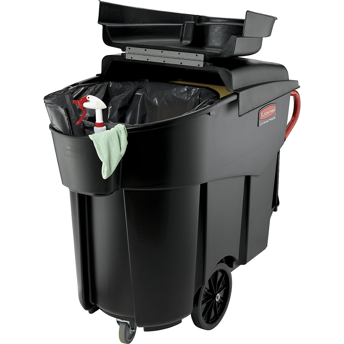Coperchio Mega BRUTE® per contenitori per rifiuti con rotelle – Rubbermaid (Foto prodotto 2)-1