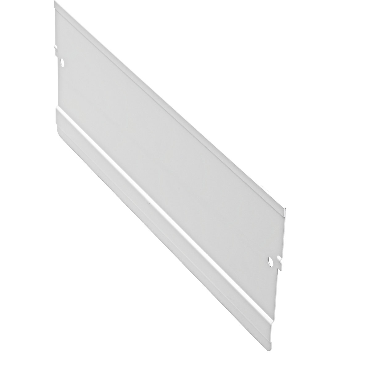 Divisorio longitudinale – mauser, grigio, per lungh. x alt. 400 x 140 mm, conf. da 10 pz.-0