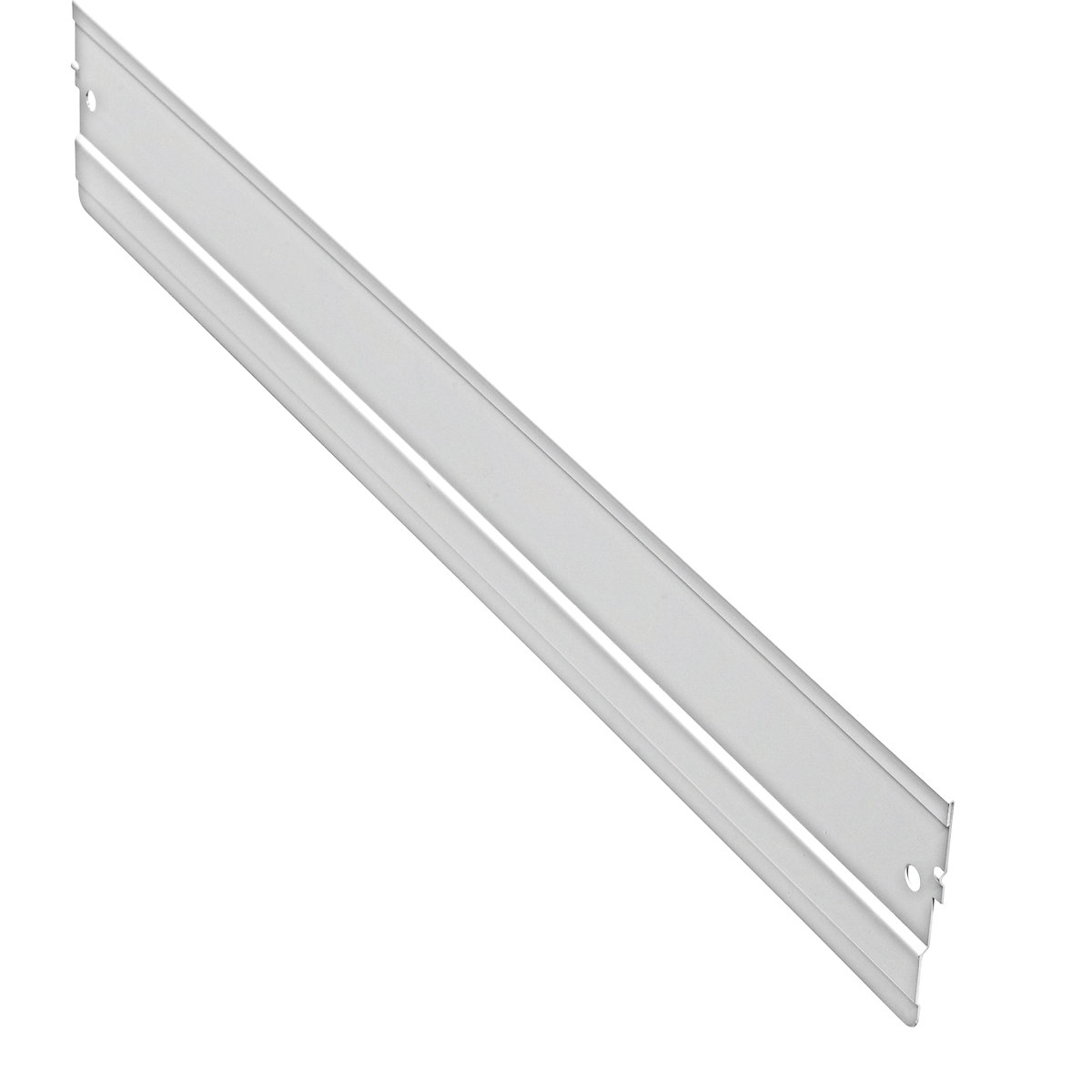 Divisorio longitudinale – mauser, grigio, per lungh. x alt. 600 x 90 mm, conf. da 10 pz.-0