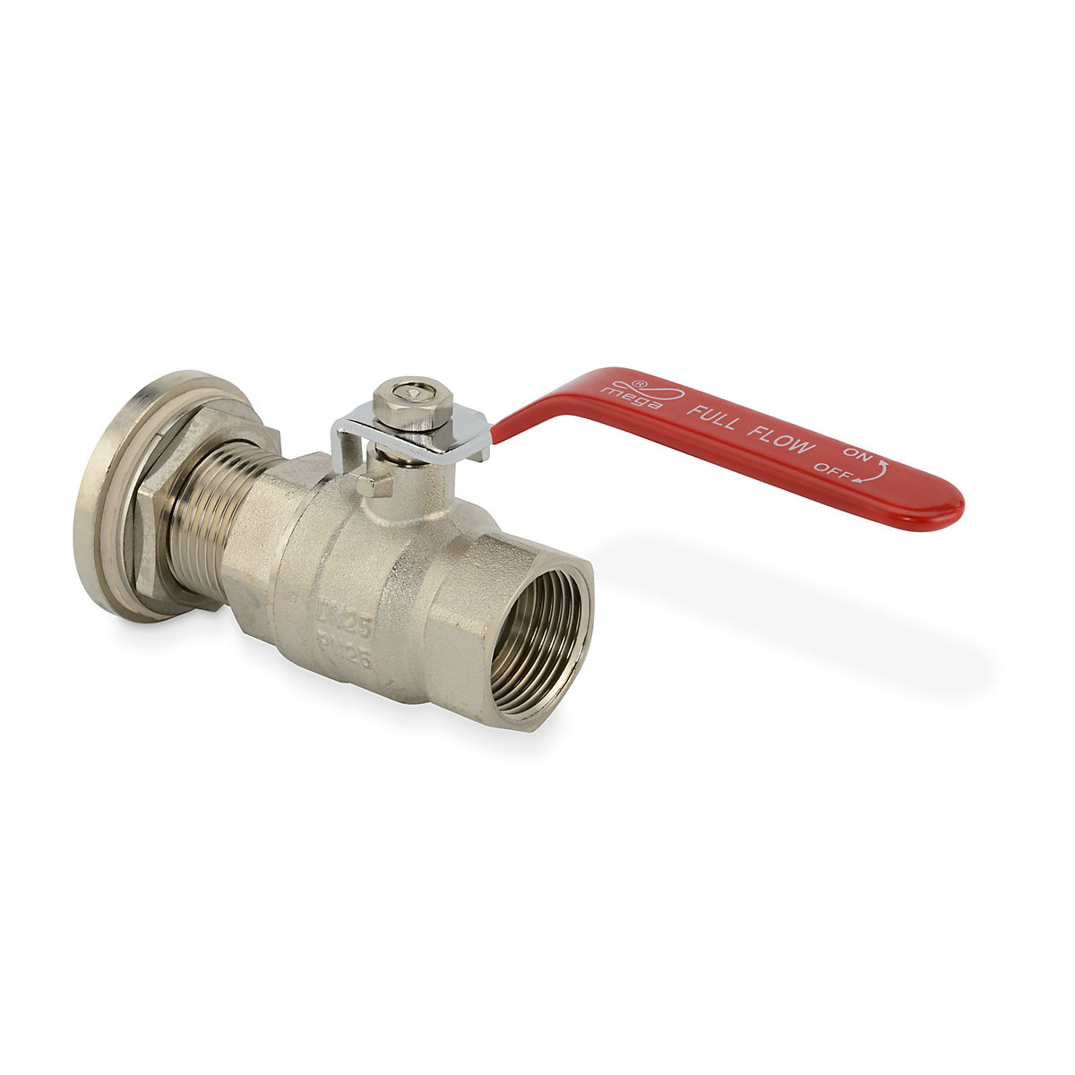 Rubinetto in ottone – CEMO, senza montaggio e senza foro, con filettatura 1'' / 25,40 mm-0