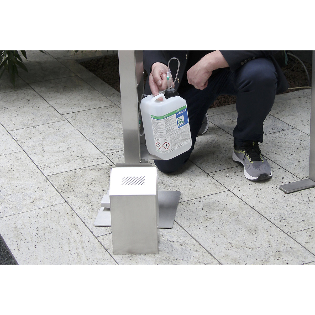 Colonna mobile per dispenser per disinfettante SEPTY-POINT – Bio-Circle (Foto prodotto 6)-5
