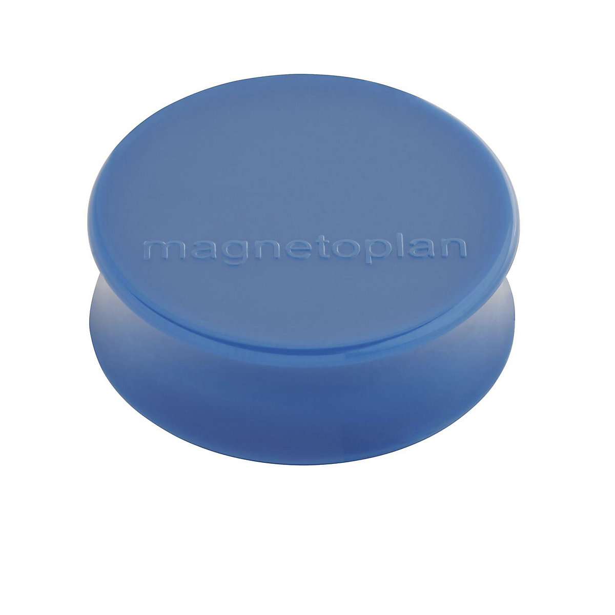 Calamita ergonomica – magnetoplan, Ø 34 mm, conf. da 50 pz., blu scuro-0
